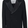 Giuliva Heritage Tonino Smoking Blazer in Wool Barathea< Blazers