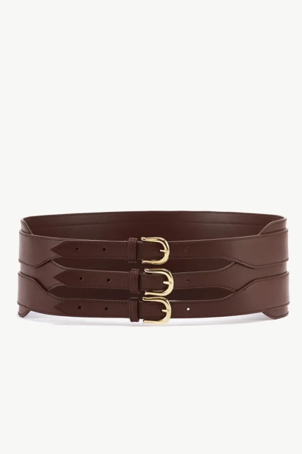 Giuliva Heritage Trio Belt in Leather<Women Accessories