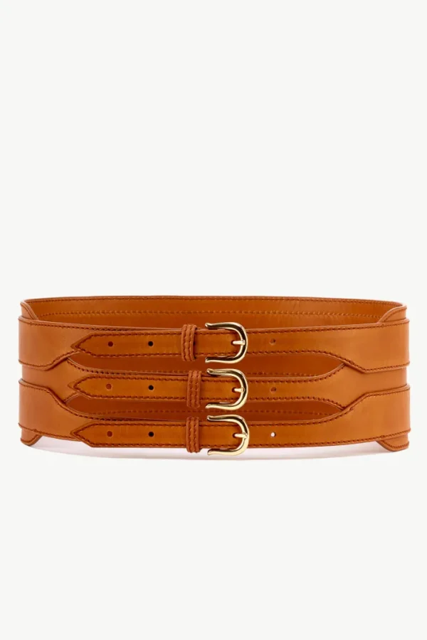 Giuliva Heritage Trio Belt in Leather<Women Accessories