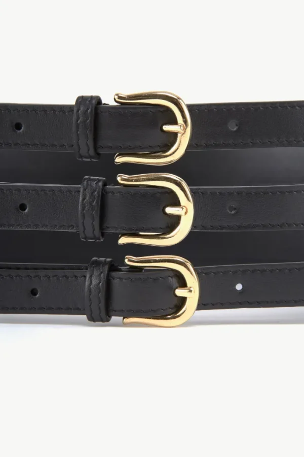 Giuliva Heritage Trio Belt in Leather<Women Accessories