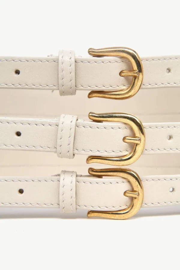 Giuliva Heritage Trio Belt in Leather<Women Accessories