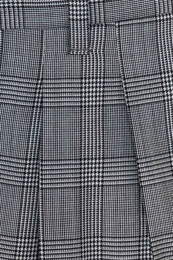 Giuliva Heritage Umberto Trousers in Wool Glen Check< Trousers