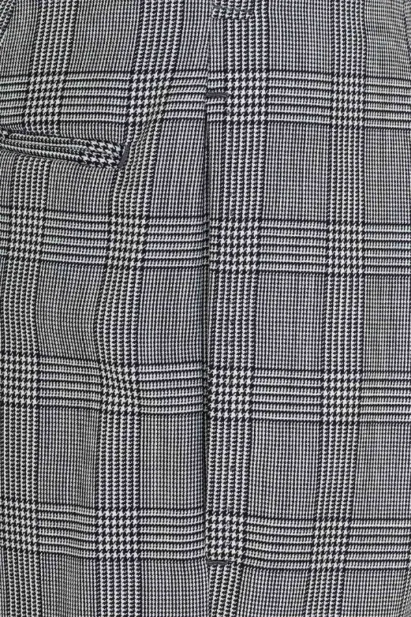 Giuliva Heritage Umberto Trousers in Wool Glen Check< Trousers