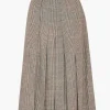 Giuliva Heritage Verena Skirt in Wool Prince of Wales<Women Skirts