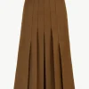 Giuliva Heritage Verena Skirt in Wool Whipcord<Women Skirts