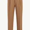 Giuliva Heritage Vito Trousers in Herringbone Camelhair< Trousers