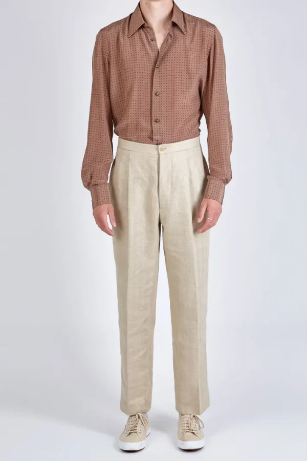 Giuliva Heritage Vito Trousers in Linen< Trousers