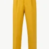 Giuliva Heritage Vito Trousers in Linen and Silk< Trousers