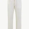 Giuliva Heritage Vito Trousers in Linen Canvas< Trousers