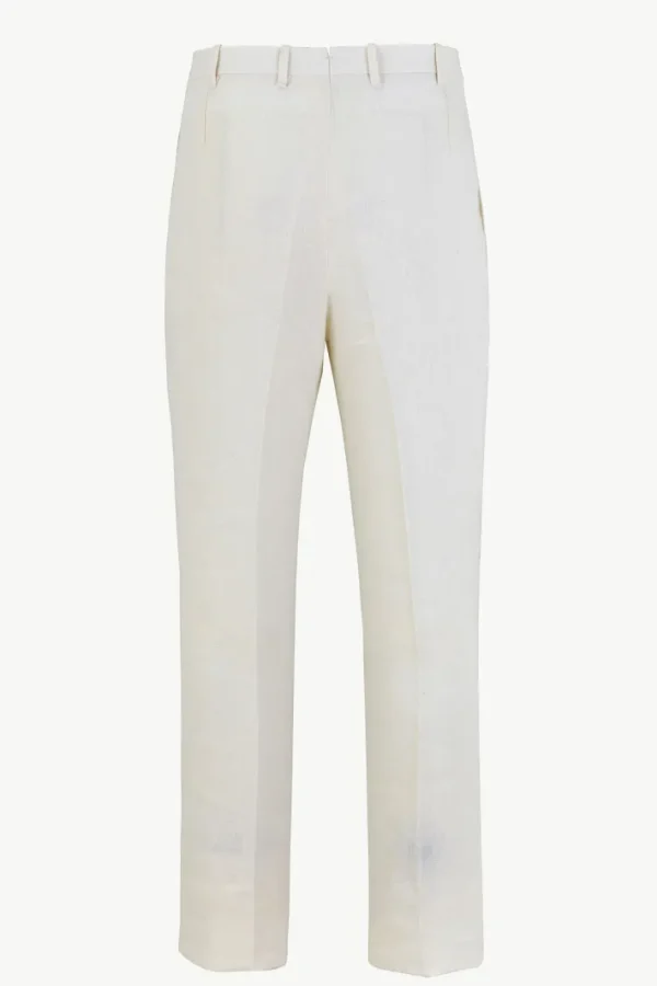 Giuliva Heritage Vito Trousers in Linen Canvas< Trousers