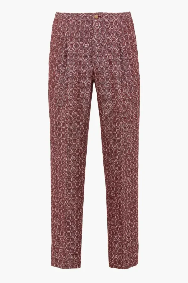 Giuliva Heritage Vito Trousers in Wool and Cashmere< Trousers