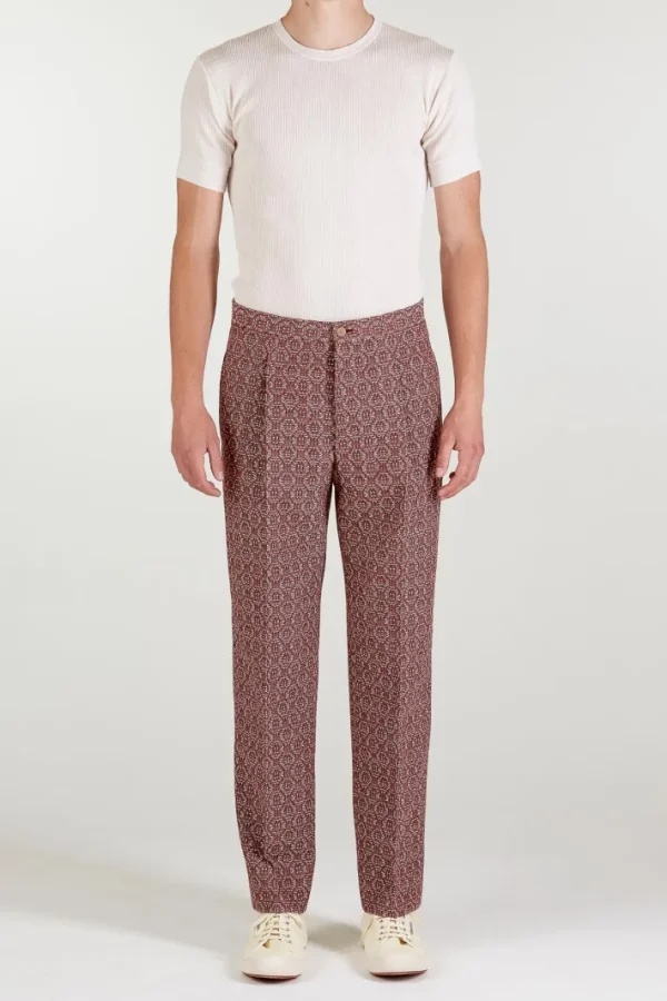 Giuliva Heritage Vito Trousers in Wool and Cashmere< Trousers