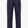 Giuliva Heritage Vito Trousers in Wool Pinstripe< Trousers