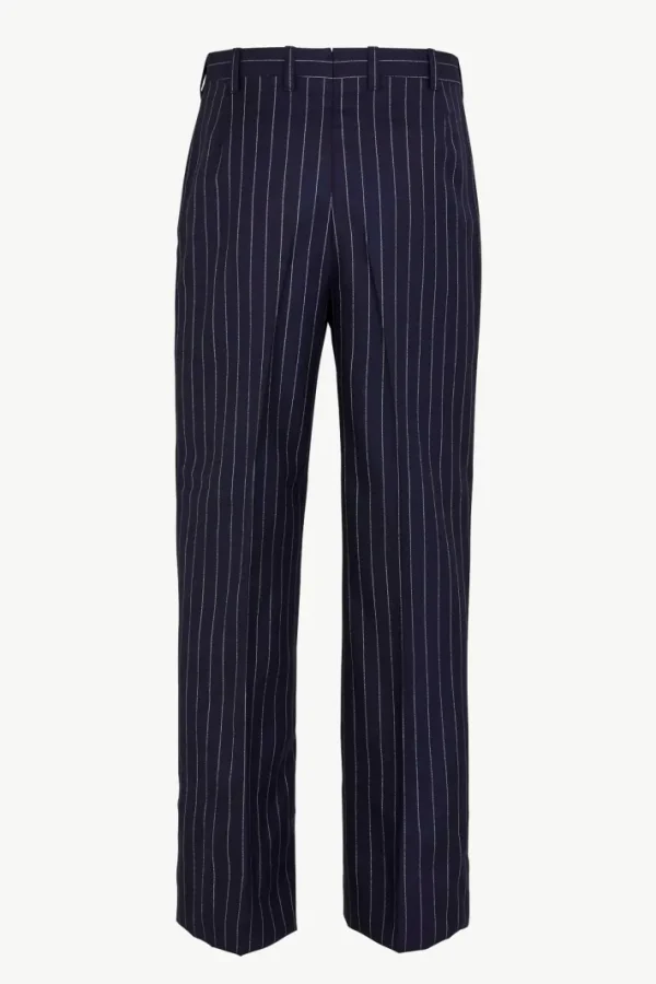 Giuliva Heritage Vito Trousers in Wool Pinstripe< Trousers